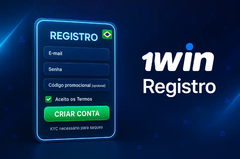 1Win Registro - Criar Conta e Login